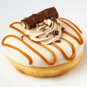 white_chocolate_and_twix_doughnut_by_berlimanddoughnuts